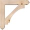 Ekena Millwork Imperial Arts and Crafts Smooth Bracket w/ Offset Brace, Douglas Fir, 7 1/2"W x 36"D x 36"H BKT0806X36X36IMP03SDF - alternate 4